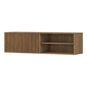 Portmore - meuble TV suspendu - bois - 150 cm - Best Mobilier