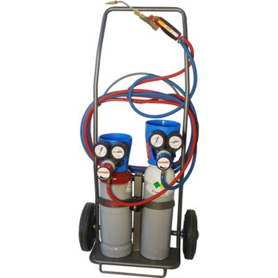 Poste à souder mini Castolin Castoflam Oxyflam 500 avec bouteille Oxygene / Acetylene