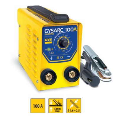 Poste de soudure INVERTER MMA GYSARC 100 - Avec accessoires-071551