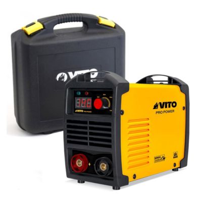 Poste à souder MMA inverter 140 Ampères + Cagoule LCD 9/13 + Lot 12 électrodes Acier Diam 2.5mm Soudure Acier, Inox Fonte VITO