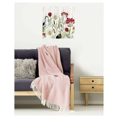 Poster intissé AQUARELLA FLORA 40 x 40 cm - Décoration intérieure HD