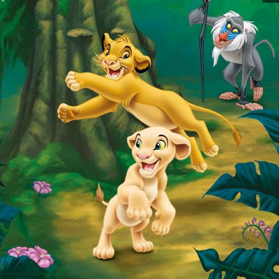 Poster Intisse Disney Le Roi Lion 248 X 368 Cm Castorama