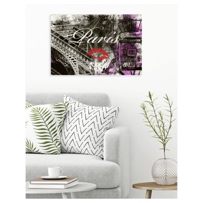Poster intissé PARIS 90 x 60 cm - Décoration intérieure HD