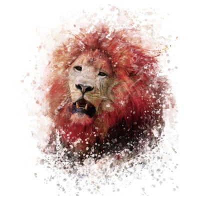 Poster intissé ROUGE FAUVE 40 x 40 cm - Décoration intérieure HD