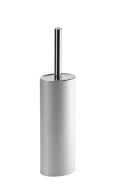 Pot à balai WC en métal epoxy gris