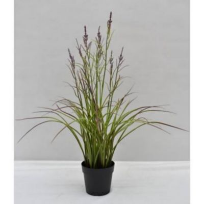 Pot Acorus fleuri artificiel avec pot décoratif