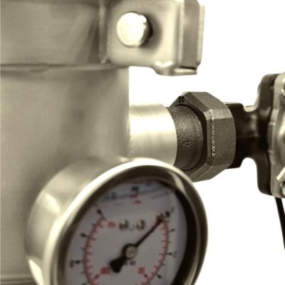 Pot à Boue Magnétique Inox 40/49 - 1"1/2 Avec Circulateur 8 M3/h Et Poche Filtrante 50microns - 10 Bars Max