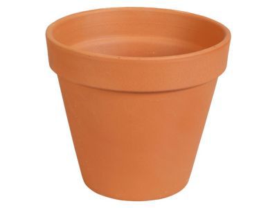 Pot Brut en Terre Cuite Naturelle ø13 cm