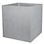 Pot carré Basalt 39.5 x 39.5 x 43.5 cm