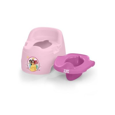 Pot d'apprentissage Bright Starts Full Comfort Disney Princess bol amovible et sons, rose