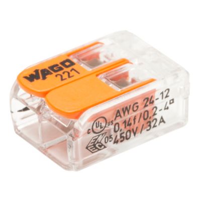 Pot de 80 bornes S221 et S221 InLine Wago