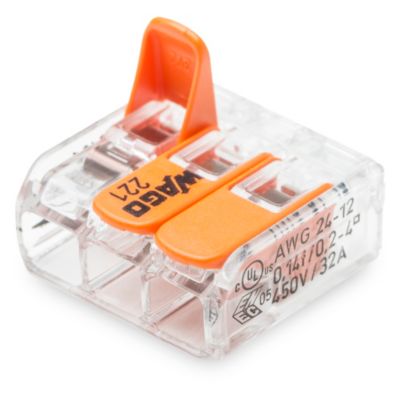 Pot de 80 bornes S221 et S221 InLine Wago