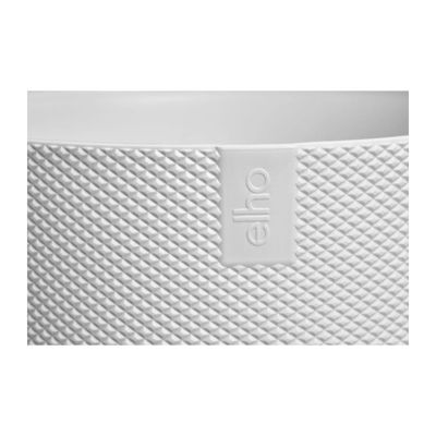 Pot de fleur - Elho - Jazz Rond - Blanc - L 35 x B 34.5 x H 32 cm - Intérieur - 100% recyclé