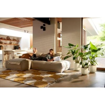 Pot de fleur - Elho - Jazz Rond - Blanc - L 35 x B 34.5 x H 32 cm - Intérieur - 100% recyclé