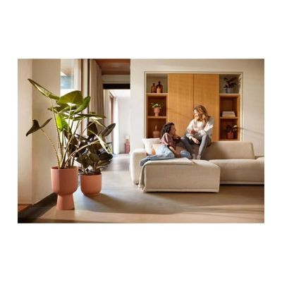 Pot de fleur - Elho - Vibes Fold Coupe - Rose - L 30 x B 29.5 x H 45 cm - Intérieur - 100% recyclé