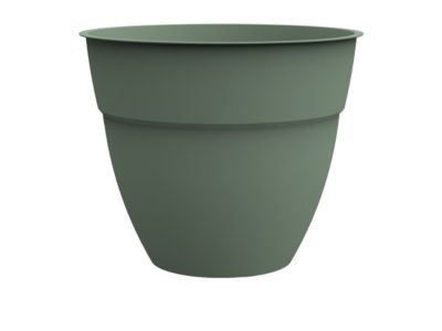 Pot de fleur rond Osaka diamètre 70 x H.61,8 cm Vert laurier - Eda