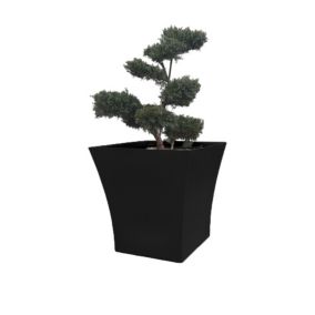 Pot de fleurs 540l vogue carre - NOIR - 102.9cm