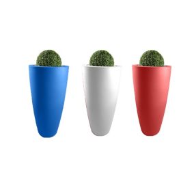 Pot de fleurs conique delight 200l france 2024-lot de 3