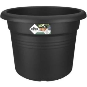 Pot De Fleurs Rond GREEN BASICS - Plastique - 40 - Noir