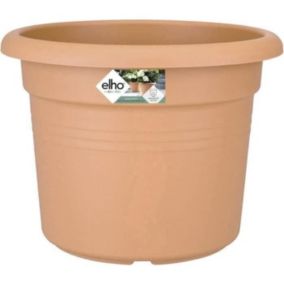 Pot De Fleurs Rond GREEN BASICS - Plastique - 40 - Terre cuite doux