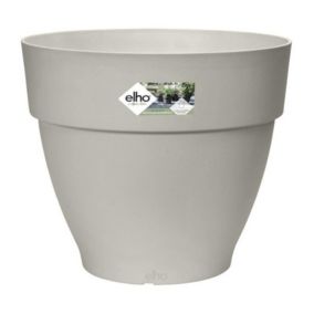 Pot De Fleurs Rond Vibia - Plastique Réservoir - diametre 40 - Vert Elho