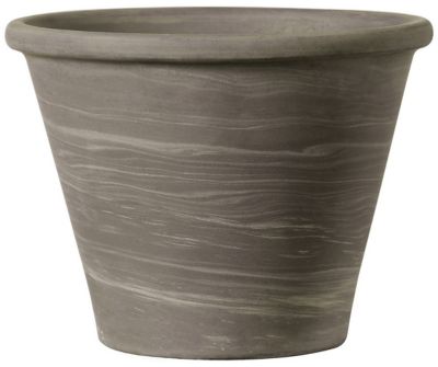 Pot Duo Grafite Terre Cuite rond ø25,8 cm