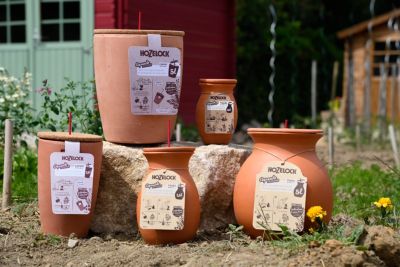 Pot en terre cuite d'arrosage Ollas Traditionnel 1.5L