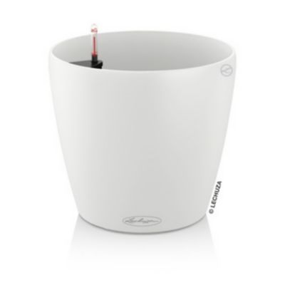 Pot Lechuza Color blanc Ø28 x h.26 cm