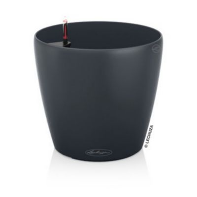 Pot Lechuza Color gris ardoise Ø28 x h.26 cm