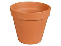 Pot pour plante brut en terre cuite Deroma ø 17 cm