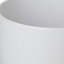 Pot rond céramique blanc ø24 cm