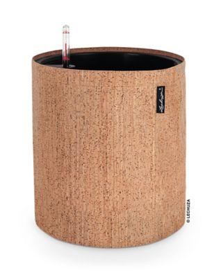 LECHUZA TRENDCOVER 32 Felt - Fioriera Interno Con Sistema Di Irrigazione, Colore Grigio Chiaro, 32 Cm - 3