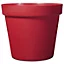 Pot rond plastique Blooma Nurgul rouge ø70 x h.59 cm