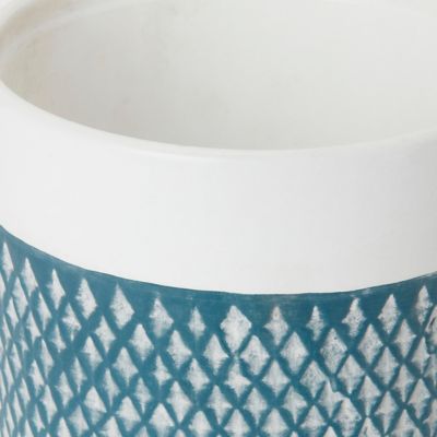 Pot Rond Semi-Émaillé Bleu ø12 cm GoodHome