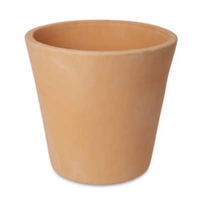Pot rond terre cuite Blooma Mali effet blanchi ø50 x h.50 cm