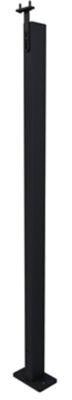 Poteau d'angle pour garde corps de piscine