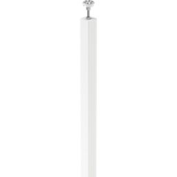 Poteau Alara blanc h.225 cm