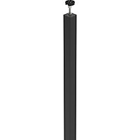 Poteau Alara noir aluminium h.225 cm GoodHome