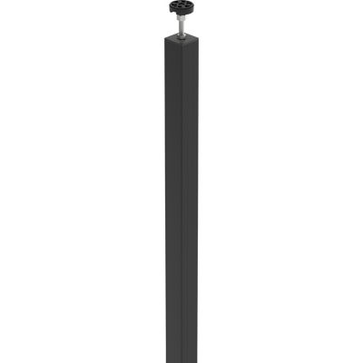 Poteau Alara noir h.225 cm GoodHome