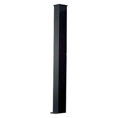 Poteau aluminium laqué 15 x 15 x h.150 cm
