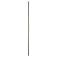 Poteau aluminium Neva taupe h.240 cm (sans base)