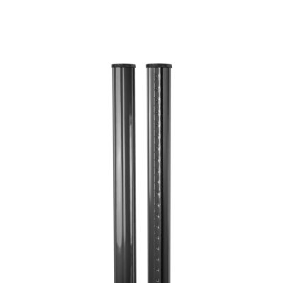 Poteau anthracite diamètre 48mm hauteur 2.40 M