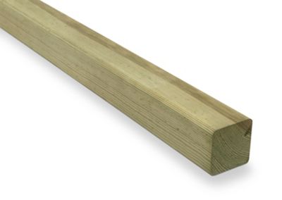 Poteau bois Ombrone vert 7 x 7 x h.200 cm