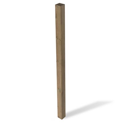 Poteau bois Ombrone vert 9 x 9 x h.180 cm