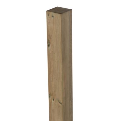 Poteau bois Ombrone vert 9 x 9 x h.180 cm