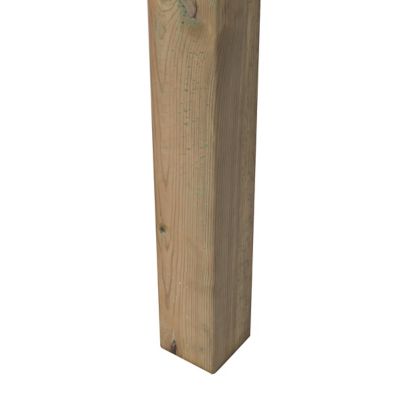 Poteau bois Ombrone vert 9 x 9 x h.180 cm