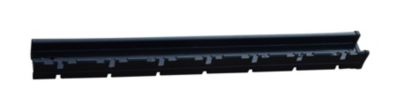 Poteau de clôture à encoche Blooma noir h.130 cm
