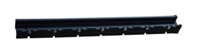 Poteau de clôture à encoche Blooma noir h.70 cm