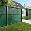 Poteau de clôture à encoche Blooma vert h.180 cm