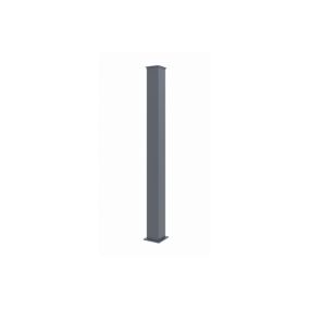 Poteau EIFEL 15x15 en aluminium H.190cm - Gris anthracite